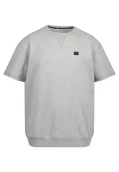 Футболка базовая JP1880, серо-пестрая