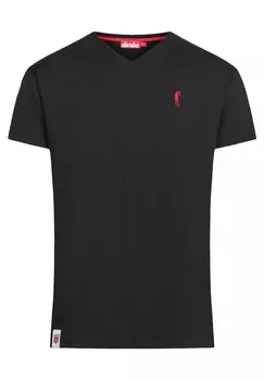 Футболка базовая KIPPES Derbe, цвет black