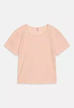 Футболка базовая Kognella O-Neck Noos Kids ONLY, цвет rose smoke