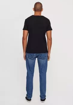 Футболка базовая Konrad Straight Gabba, черная