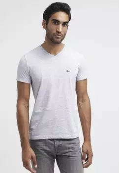 Футболка базовая Lacoste, цвет argent chine