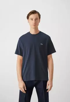 Футболка базовая Lacoste, цвет blue nuit