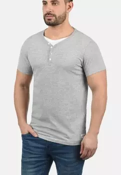 Футболка базовая LAYER DORIAN Solid, цвет med grey m