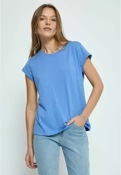 Футболка базовая LETI Minus, цвет blue bonnet