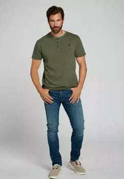 Футболка базовая LEWISVILLE MCS, цвет beetle