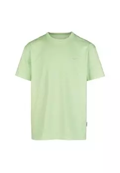 Футболка базовая LIGULL Cleptomanicx, цвет nile green