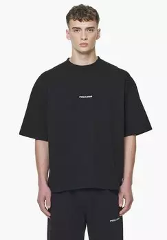 Футболка базовая LOGO BOXY T Pegador, цвет vintage washed onyx black