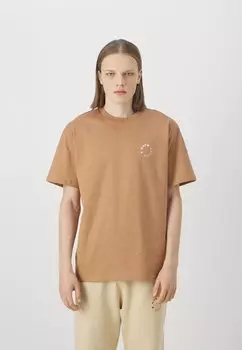 Футболка базовая LOGO TEE UNISEX 7 DAYS Active, цвет cinnamon swirl