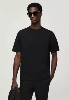 Футболка базовая LONDONC Mango, цвет black
