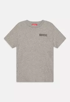 Футболка базовая LTGIMI UNISEX Diesel, цвет grigio melange nuovo