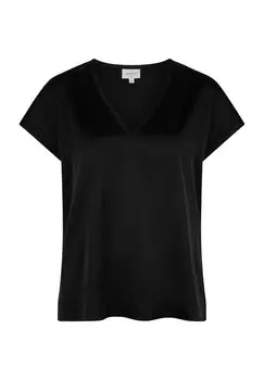 Футболка базовая Luiza V-Neck Dante6, черная