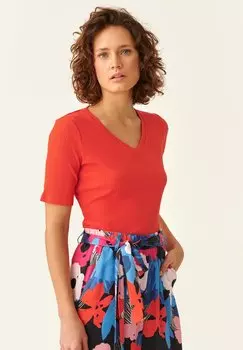 Футболка базовая MARGO TATUUM, цвет orange