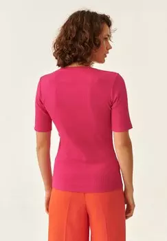 Футболка базовая MARGO TATUUM, цвет pink