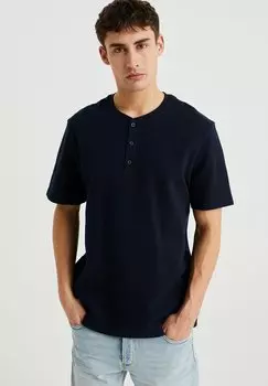 Футболка базовая MET STRUCTUUR WE Fashion, цвет blue