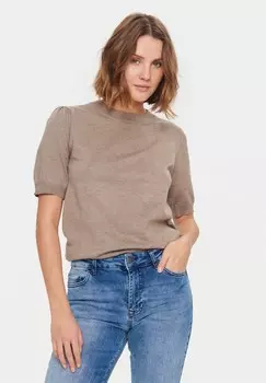 Футболка базовая MILA Saint Tropez, цвет atmos melange