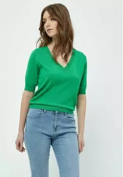 Футболка базовая MILLA V-NECK Minus, цвет island green