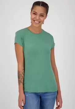 Футболка базовая MIMMYAK A alife & kickin, цвет dunkelgrn