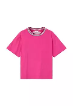 Футболка базовая MIT DETAIL s.Oliver, цвет pink