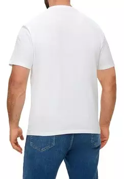 Футболка базовая Mit Label s.Oliver, белая