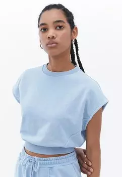 Футболка базовая MIT RUNDHALS FORM OXXO, цвет glacier lake