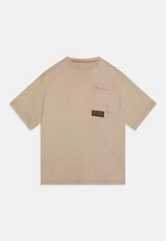 Футболка базовая NKMTAKSUS LOOSE Name it, цвет pure cashmere