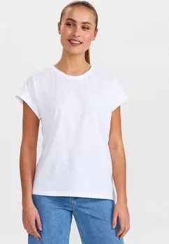 Футболка базовая NUBEVERLY NOOS Nmph, цвет bright white