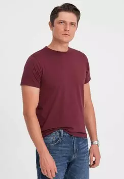 Футболка базовая Ombre, цвет burgundy