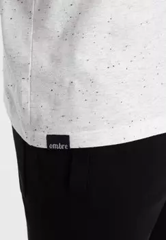 Футболка базовая Ombre, слоновая костьовая