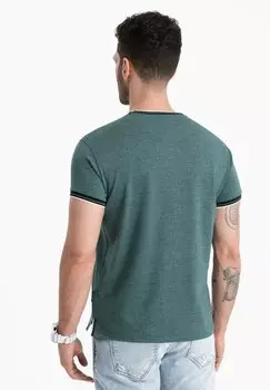 Футболка базовая Ombre, темно-зеленая