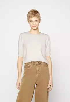 Футболка базовая ONLRICA LIFE ONLY, цвет birch