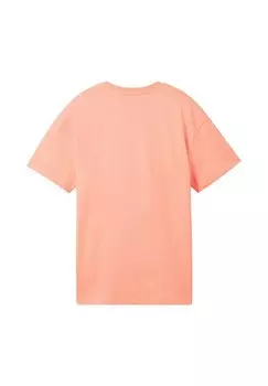 Футболка базовая Oversize TOM TAILOR, коралл