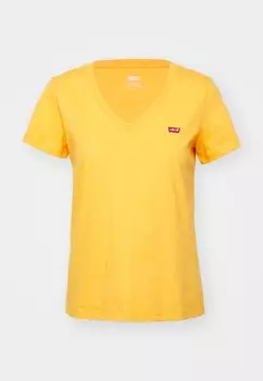 Футболка базовая Perfect Vneck Levi's, оранжевая
