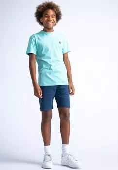 Футболка базовая Petrol Industries, цвет aqua