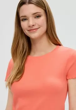 Футболка базовая QS, абрикосовая