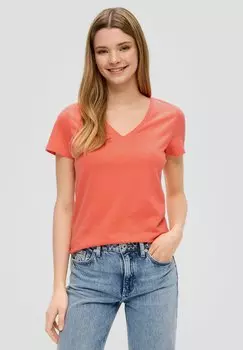 Футболка базовая QS, цвет koralle