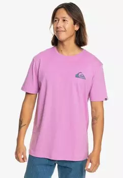 Футболка базовая Quiksilver, цвет purple