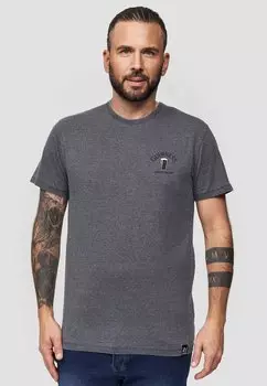 Футболка базовая Re:Covered, цвет charcoal