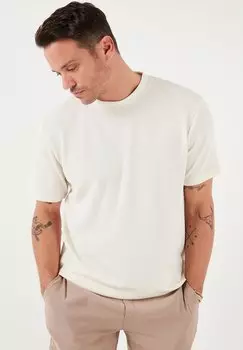 Футболка базовая Regular Fit Buratti, кремовый