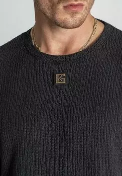 Футболка базовая Resort Gianni Kavanagh, черная