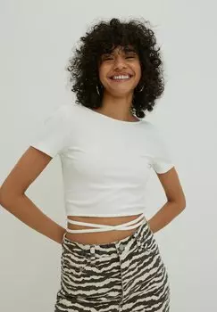 Футболка базовая RIVER EDITED, цвет cloud dancer wei