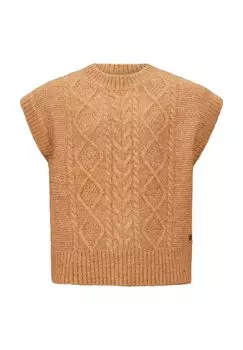 Футболка базовая ROMY Retour Jeans, цвет almond