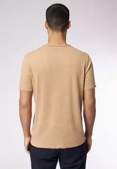 Футболка базовая ROY ROBSON, бежевая