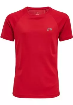 Футболка базовая RUNNING Newline, цвет tango red