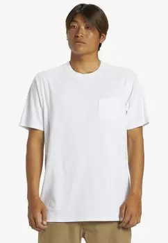 Футболка базовая SALTWATER-POCKET Quiksilver, цвет off white