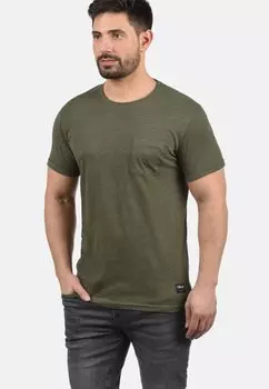 Футболка базовая Sdbob Solid, оливковый