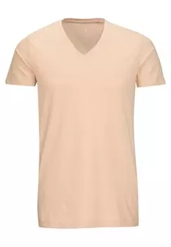 Футболка базовая Seidensticker, цвет beige