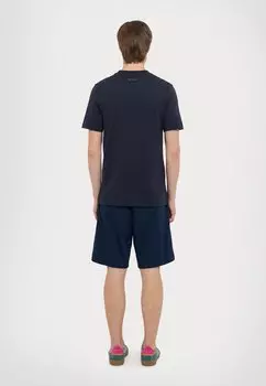 Футболка базовая Shadow Logo Paul Smith, синяя