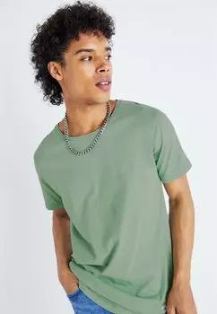 Футболка базовая SHAPED TEE Lee, цвет olive/light green