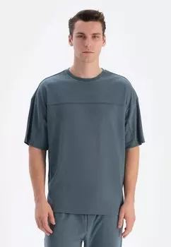 Футболка базовая SHORT SLEEVE CREW NECK DAGI, цвет grey