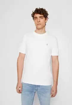 Футболка базовая SHORT SLEEVE LOGO Marc O'Polo, цвет white